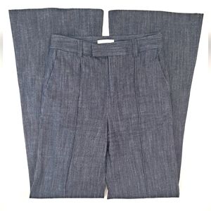 Joie Sylvana Denim High Waist Flare Jeans Dark Indigo